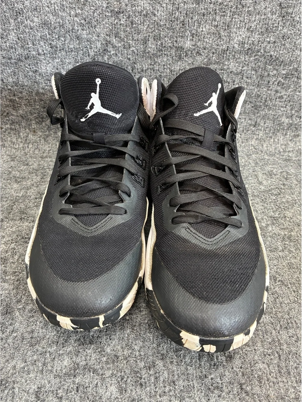 Nike 844066-010 Jordan Flight Speed Basketball Shoes Black White Size 11